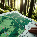 **

Prompt:  A lush, dense Swedish forest (Småland region example).  Sunlight dappling through the canopy.  Someone navigating the woods with a map and compass, symbolizing the challenges of "navigating the jungle" of video analysis.  A subtle, futuristic holographic overlay on the map showing data points and analysis visualizations.

**