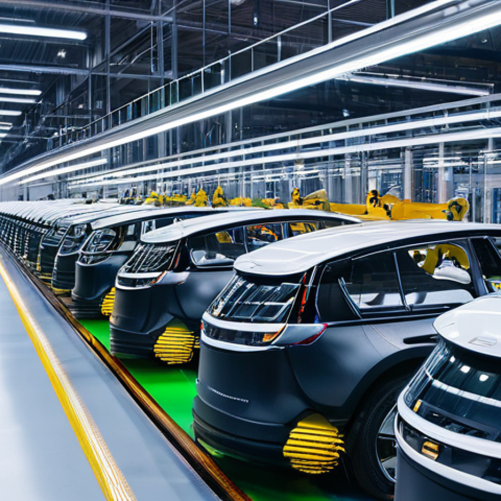 Python을 사용한 컴퓨터 비전 프로젝트 시작하기 - **Prompt 1: Swedish Automated Car Factory Inspection** "A bright, modern, and highly automated c...