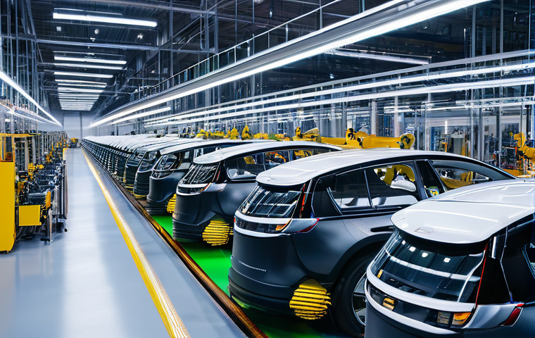 Python을 사용한 컴퓨터 비전 프로젝트 시작하기 - **Prompt 1: Swedish Automated Car Factory Inspection** "A bright, modern, and highly automated c...