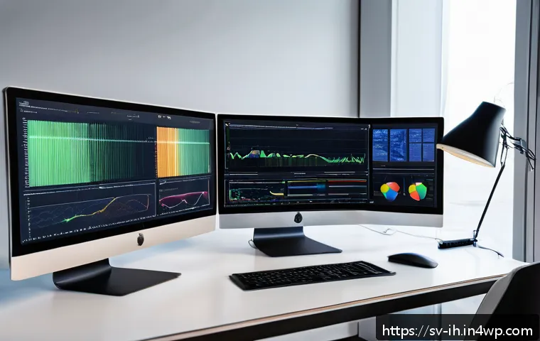 OpenCV로 이미지에서 특징점 추출하기 - A high-resolution digital illustration of a computer vision engineer’s workspace featuring multiple ...